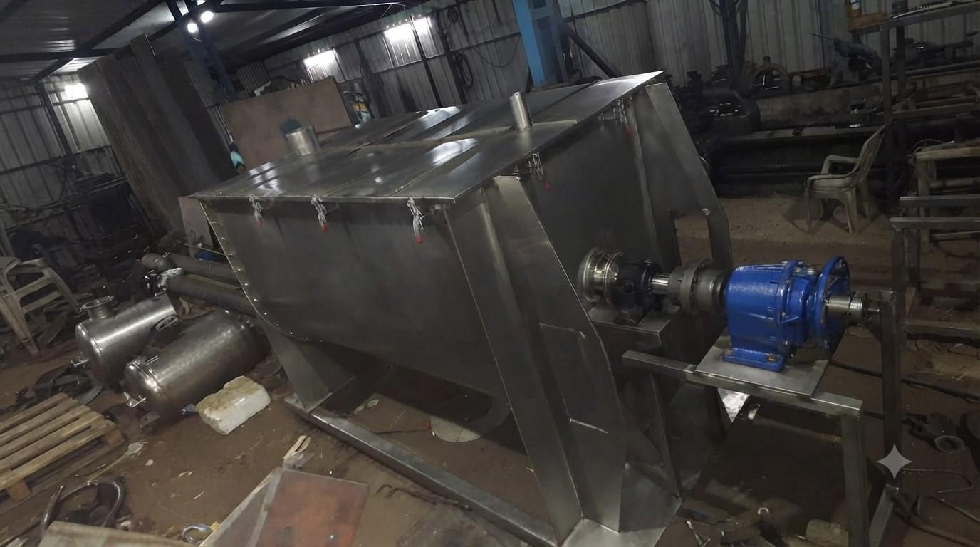 Ribbon Blender Mixer